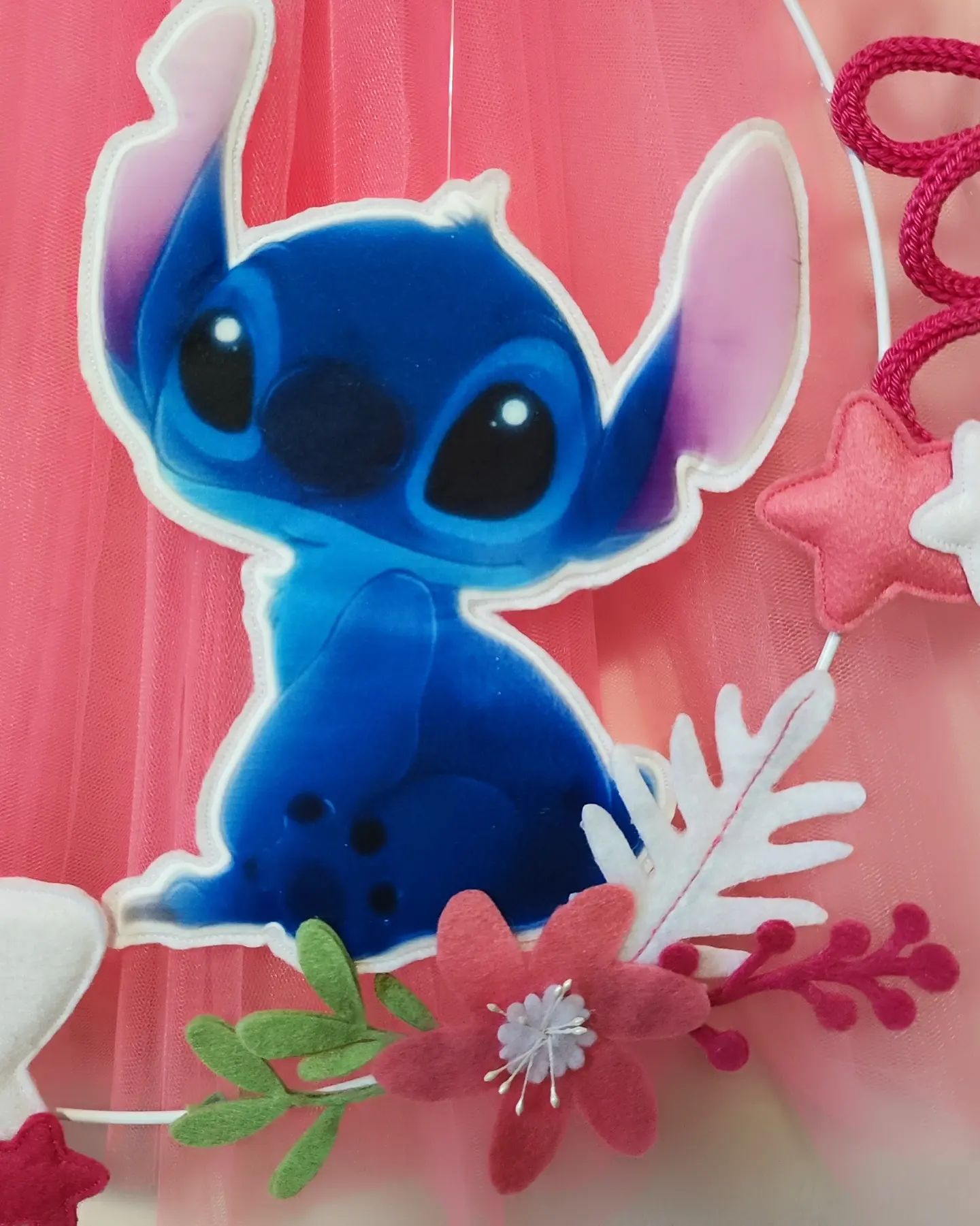 Fiocco Nascita Stitch