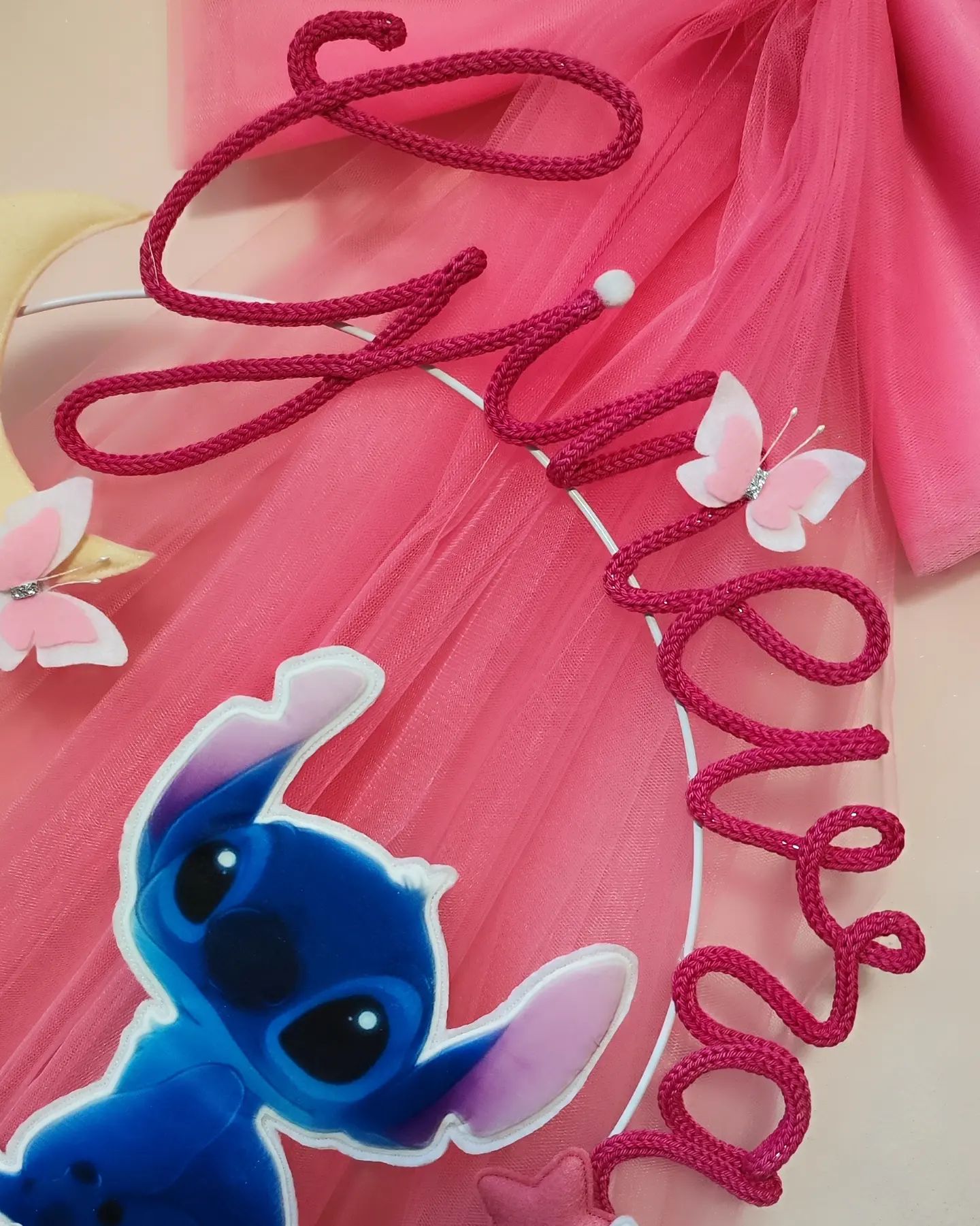 Fiocco Nascita Stitch