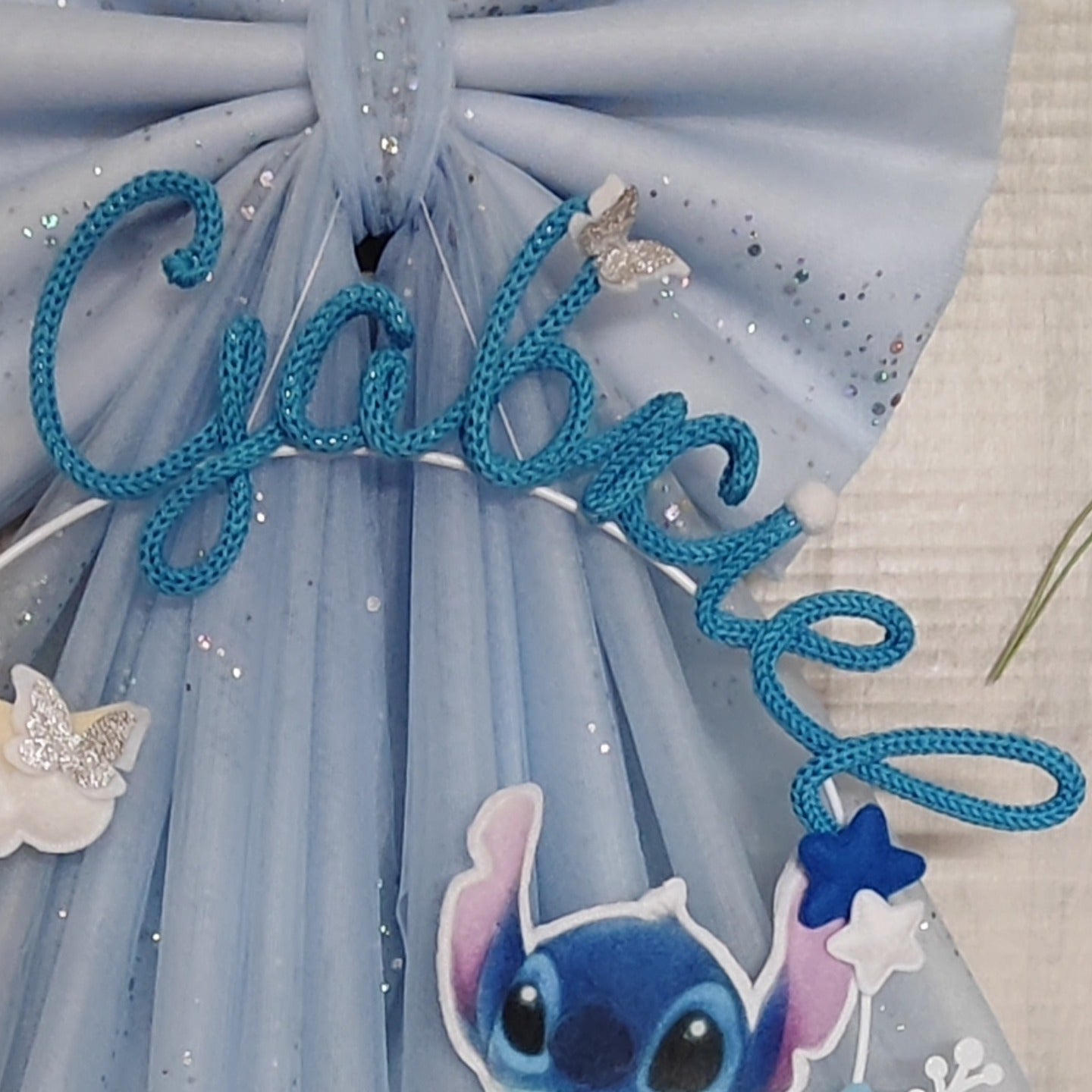Fiocco Nascita Stitch