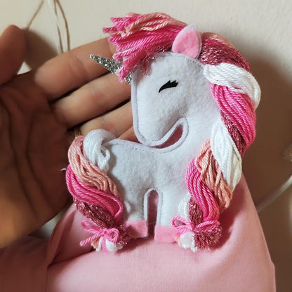 Fiocco Nascita Unicorn